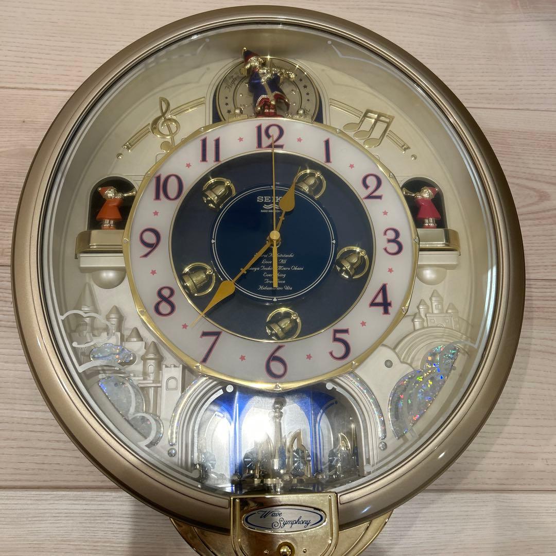SEIKO 音楽ボックス壁掛け時計 約35から45センチ
