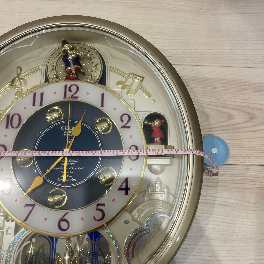 SEIKO 音楽ボックス壁掛け時計 約35から45センチ