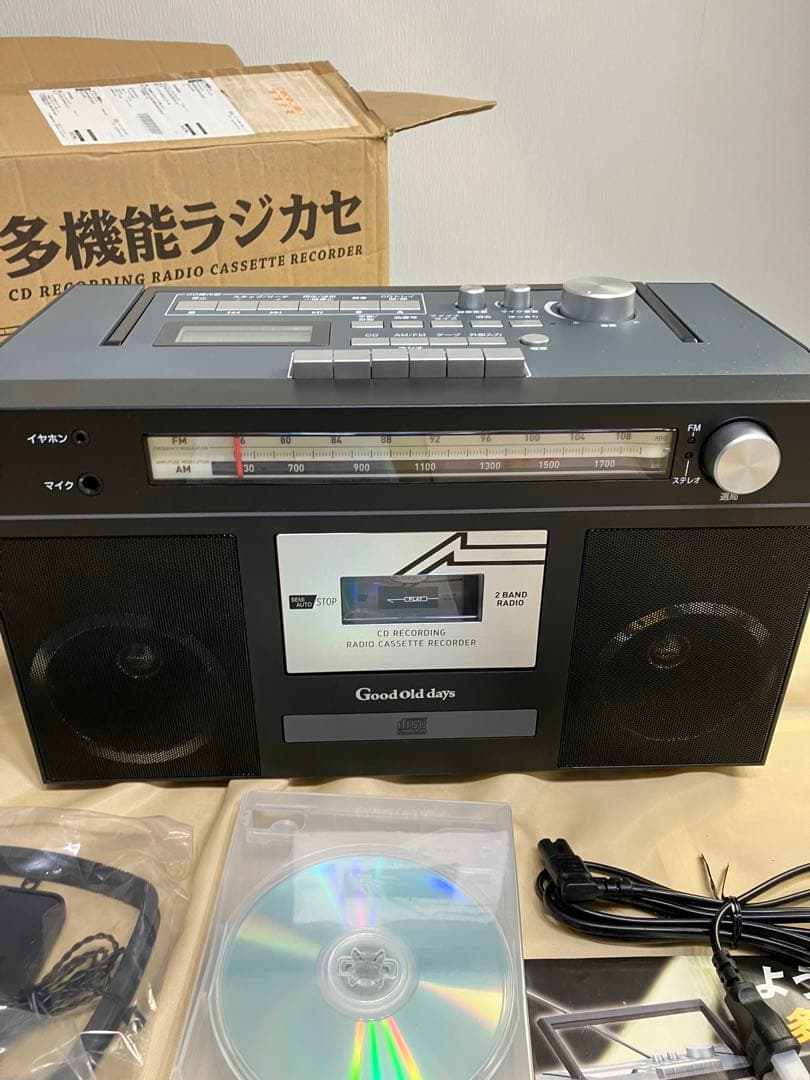 新品未使用　Good old days 多機能ラジカセYCR-1 ココチモ