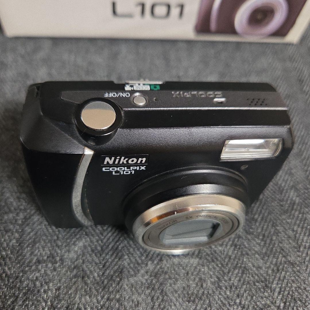 【美品】ニコンNikon　COOLPIX　L101 デジタルカメラ　動作品