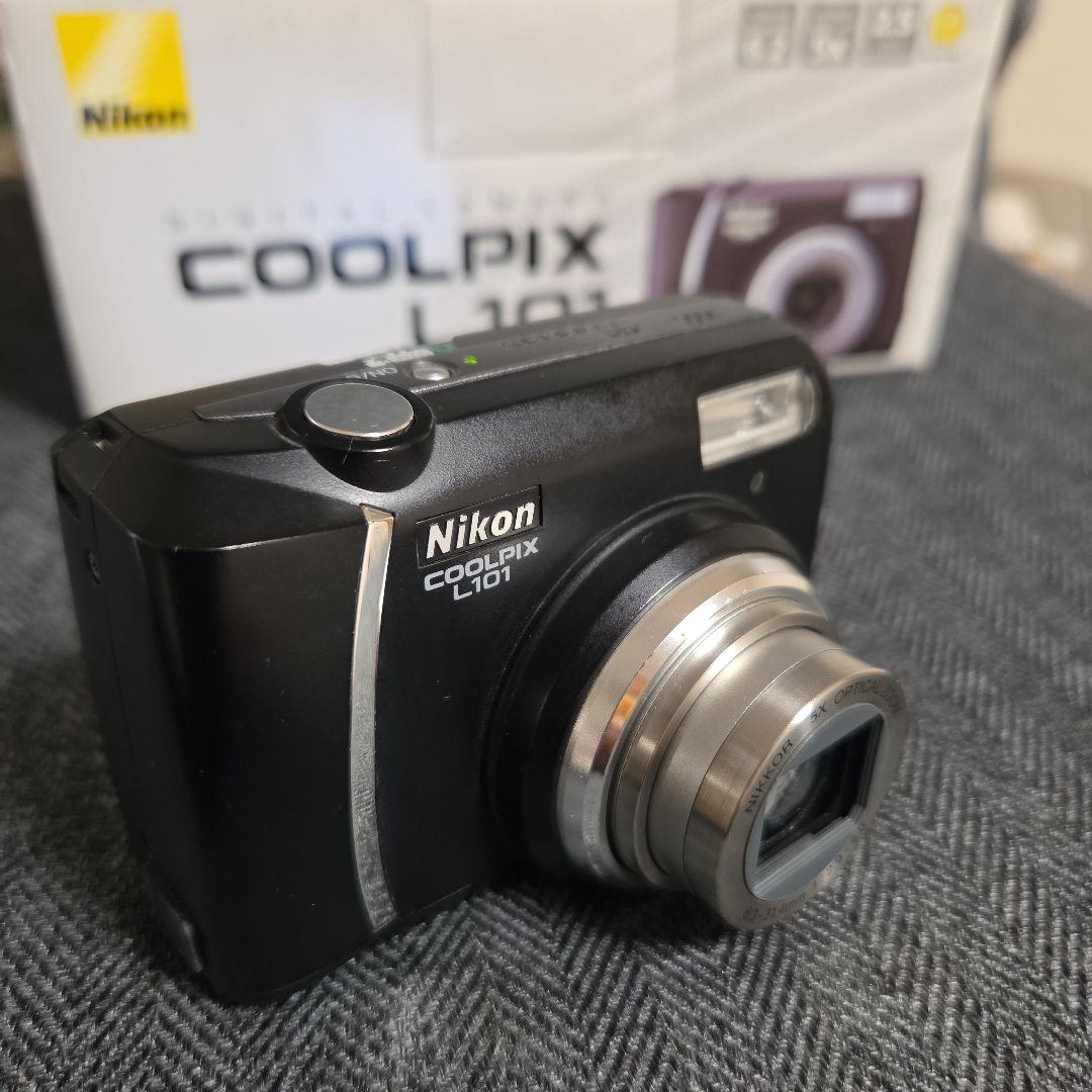 【美品】ニコンNikon　COOLPIX　L101 デジタルカメラ　動作品