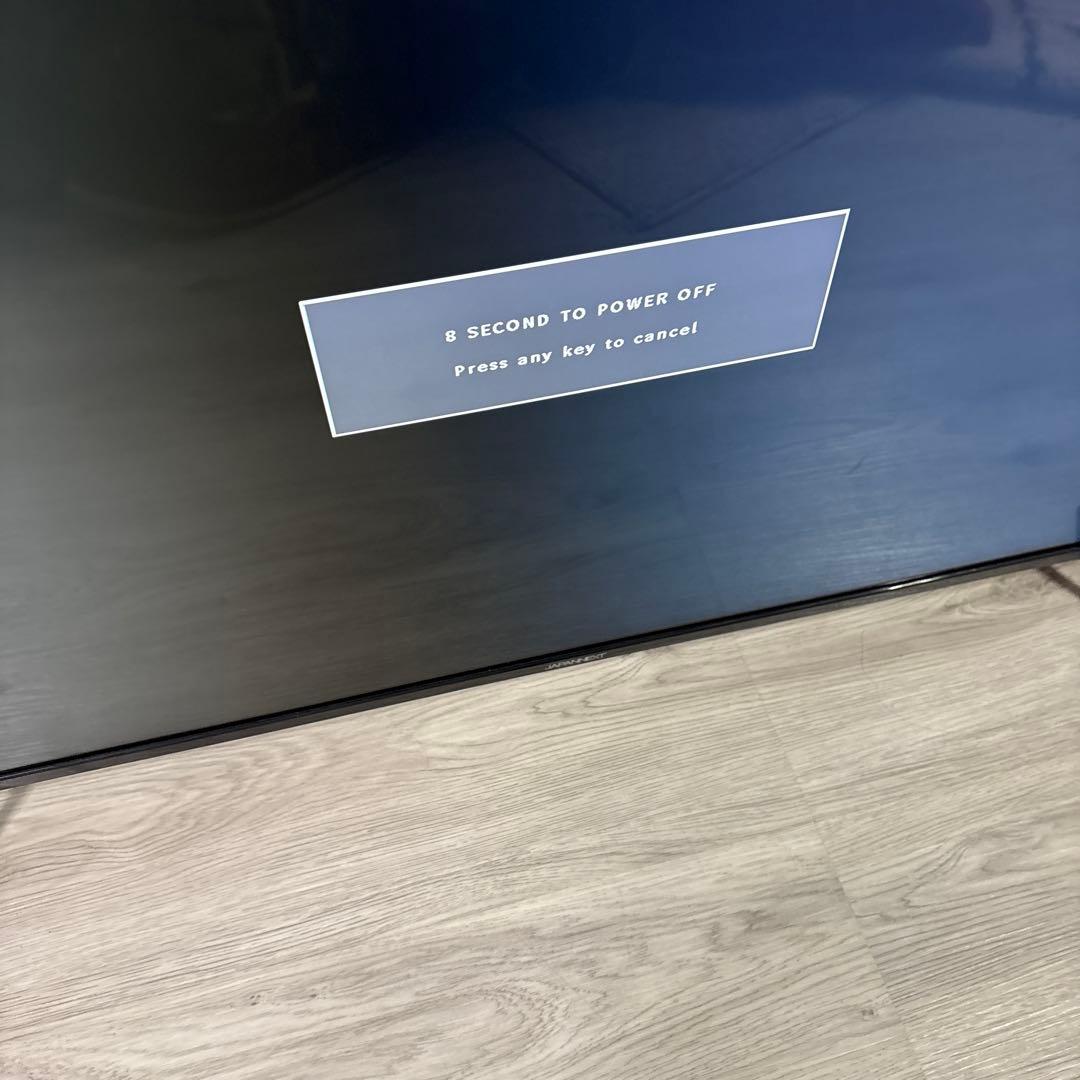 リモコン、説明書付きJAPANNEXT43インチ JN-IPS4302TUHDR