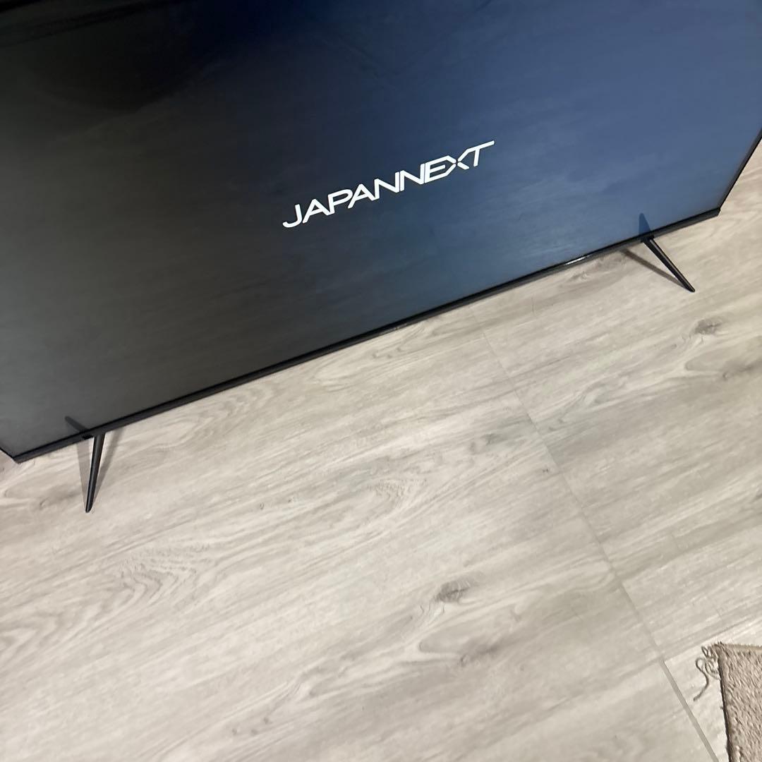 リモコン、説明書付きJAPANNEXT43インチ JN-IPS4302TUHDR