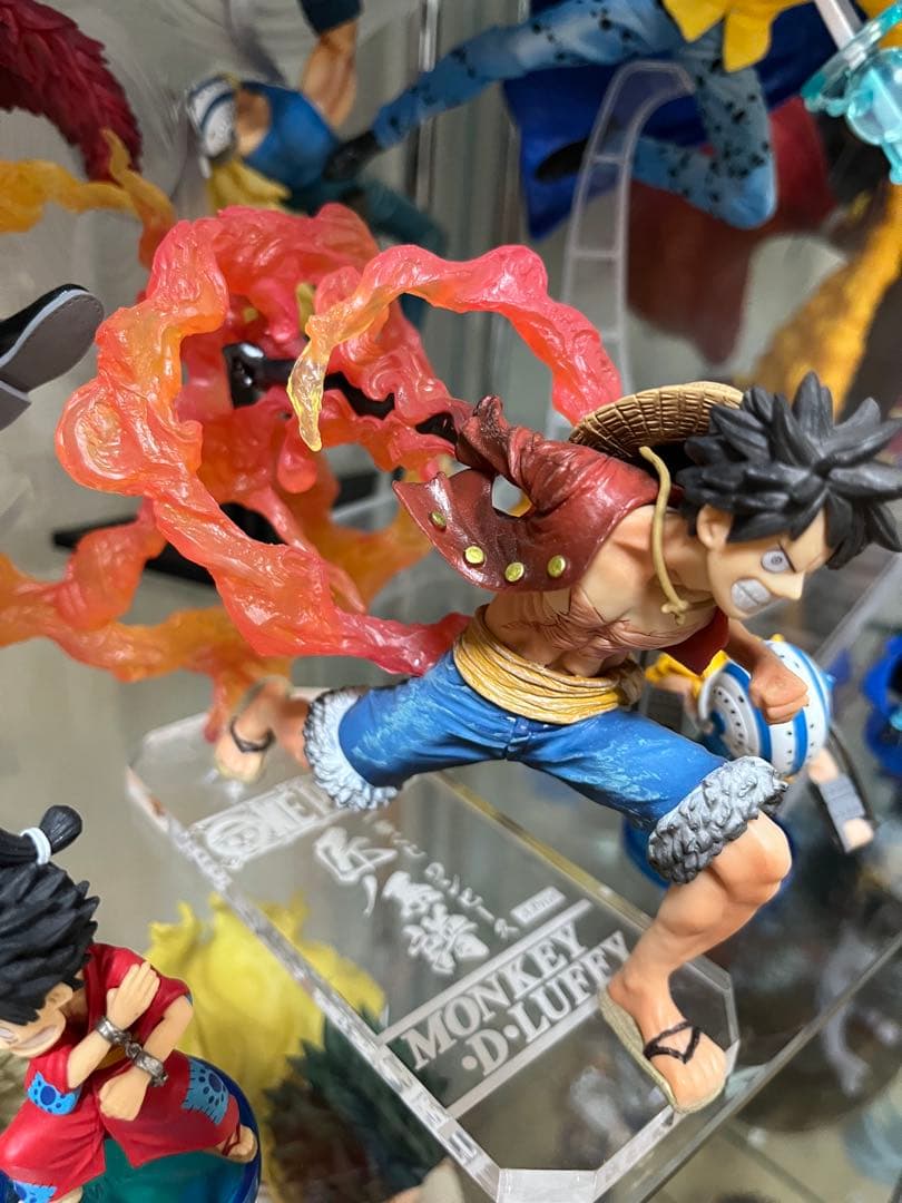 ワンピース ルフィ　ロー　キッド　フィギュアセット