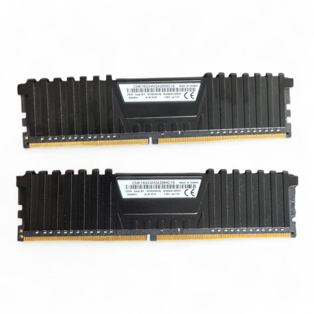 Vengeance LPX DDR4 16GB (2x8GB) メモリ