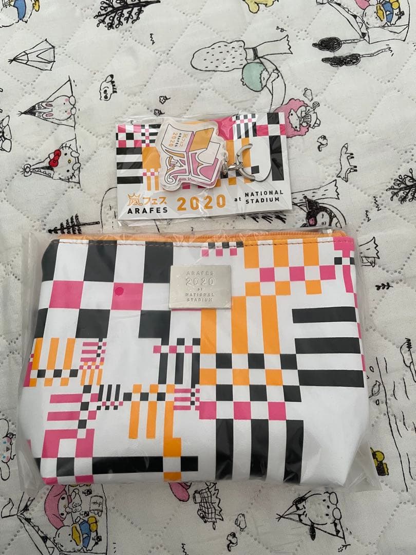 嵐　嵐フェス2020 初回Blu-ray、パンフレット、ポーチ、キーホルダー