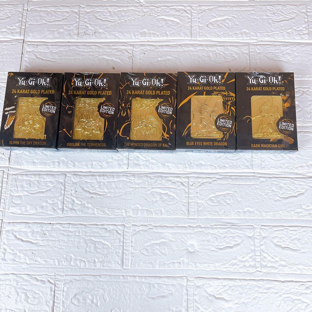 FaNaTtik 遊戯王 24K金属製カード 5種セット 5000枚限定