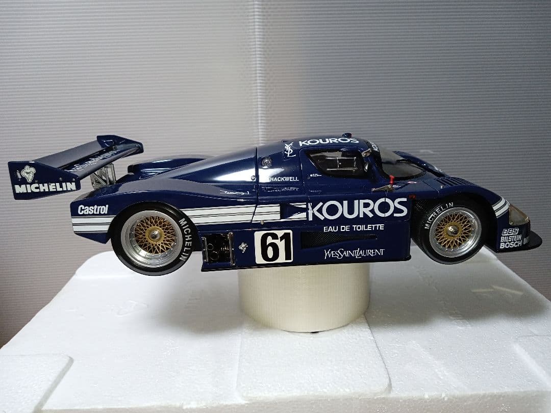 エグゾト exoto ザウバーメルセデス C9 イブサンローラン ミニカー