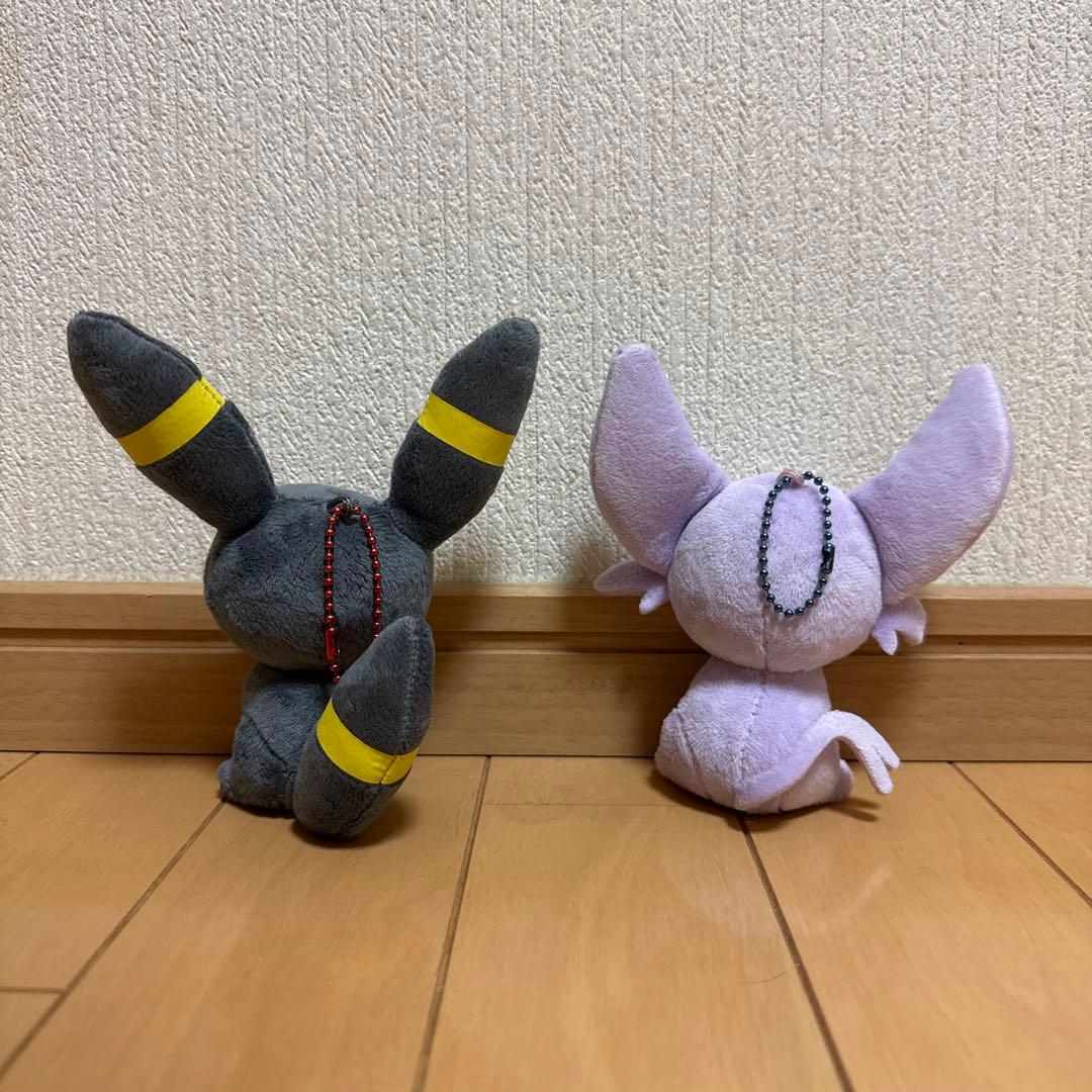 pokemon time マスコット ブラッキー&エーフィ