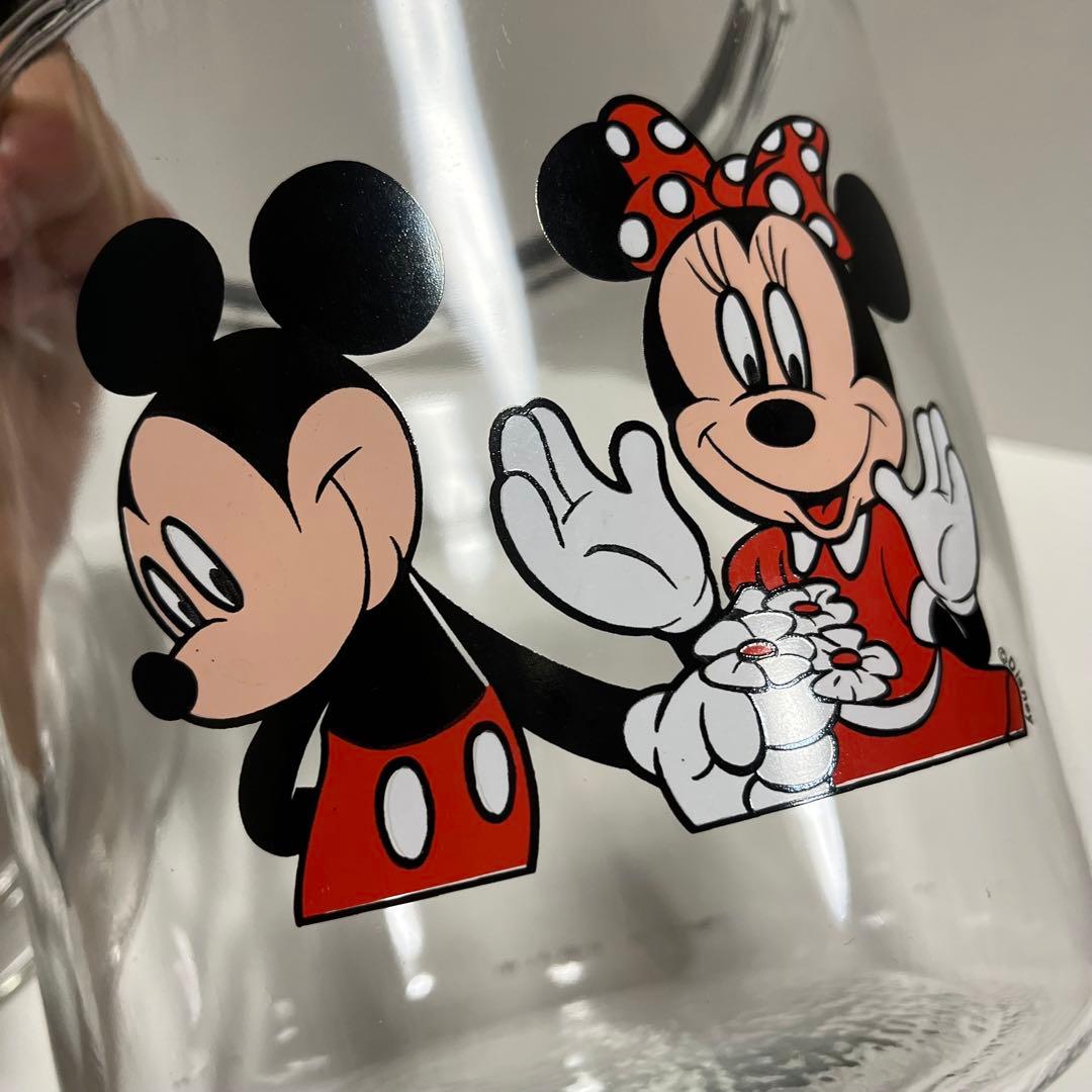 【レトロ】アンカーホッキング　ミッキー&ミニー　クッキージャー　当時物