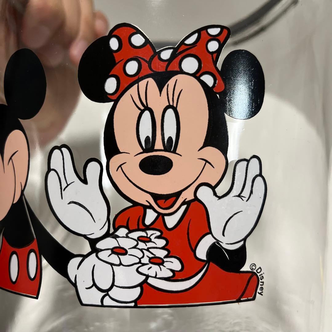 【レトロ】アンカーホッキング　ミッキー&ミニー　クッキージャー　当時物