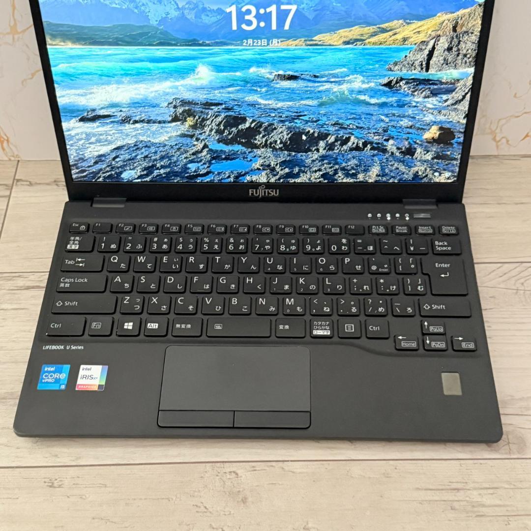 富士通 11世代i5 ノートPC Win11 SSD256 8GB オフィス