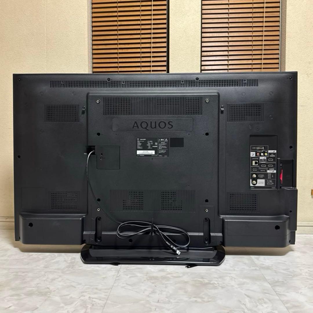 SHARP 46V型ワイド フルハイビジョン液晶テレビ AQUOS 外付機器対応