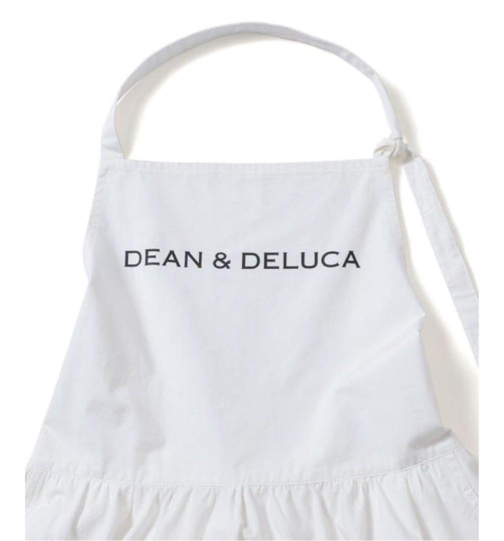 最終値下☆ 新品タグ付☆ DEAN&DELUCA ギャザーエプロンドレス