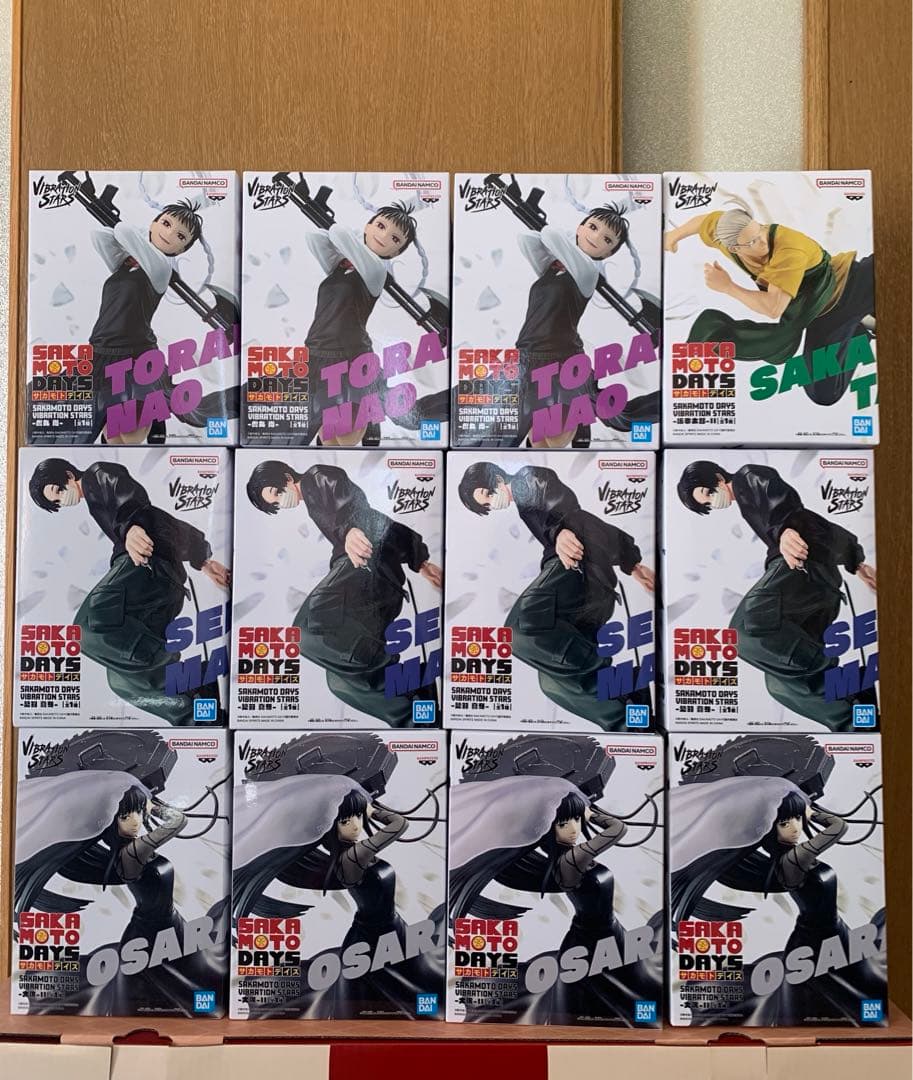 サカモトデイズ VIBRATION STARS フィギュア 4種12個セット