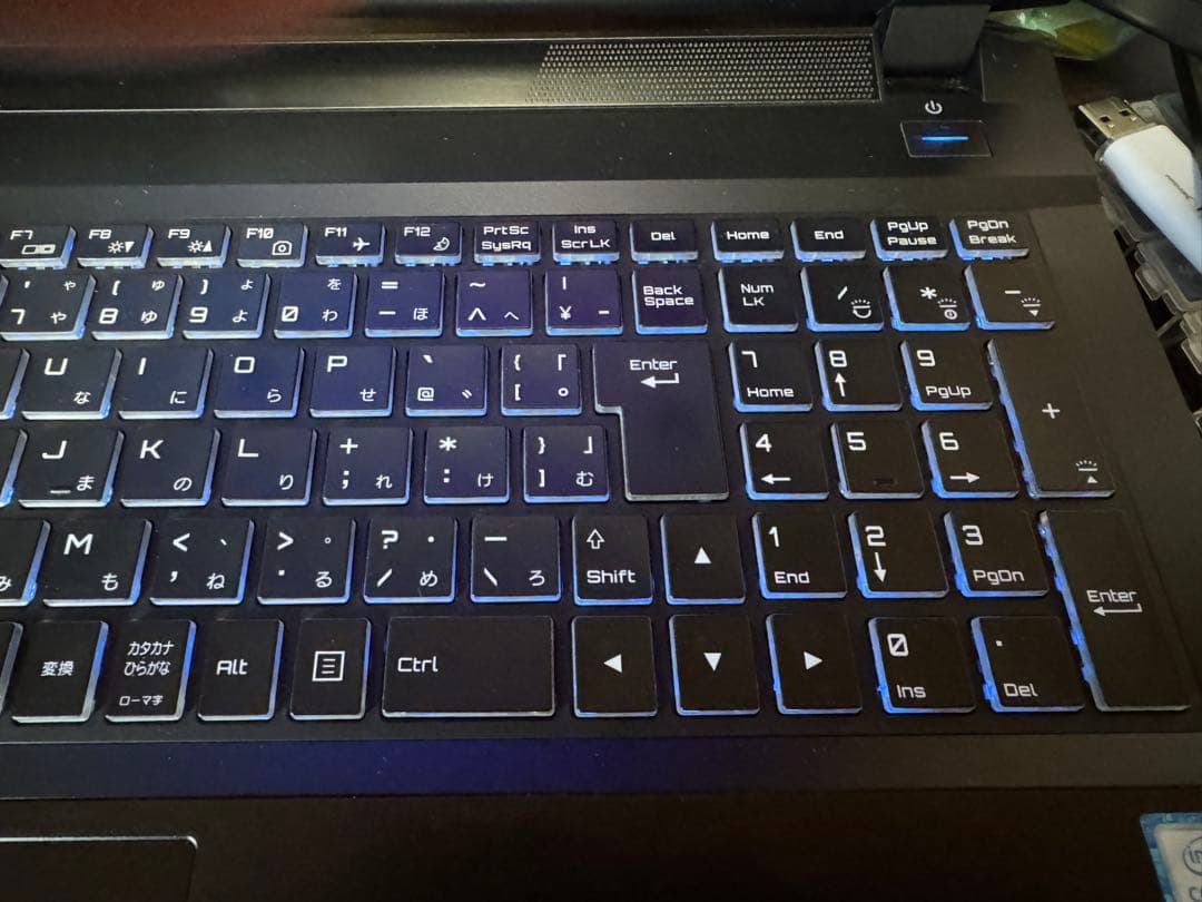 G-Gear ゲーミングノートパソコン GTX 1070 インテル i7