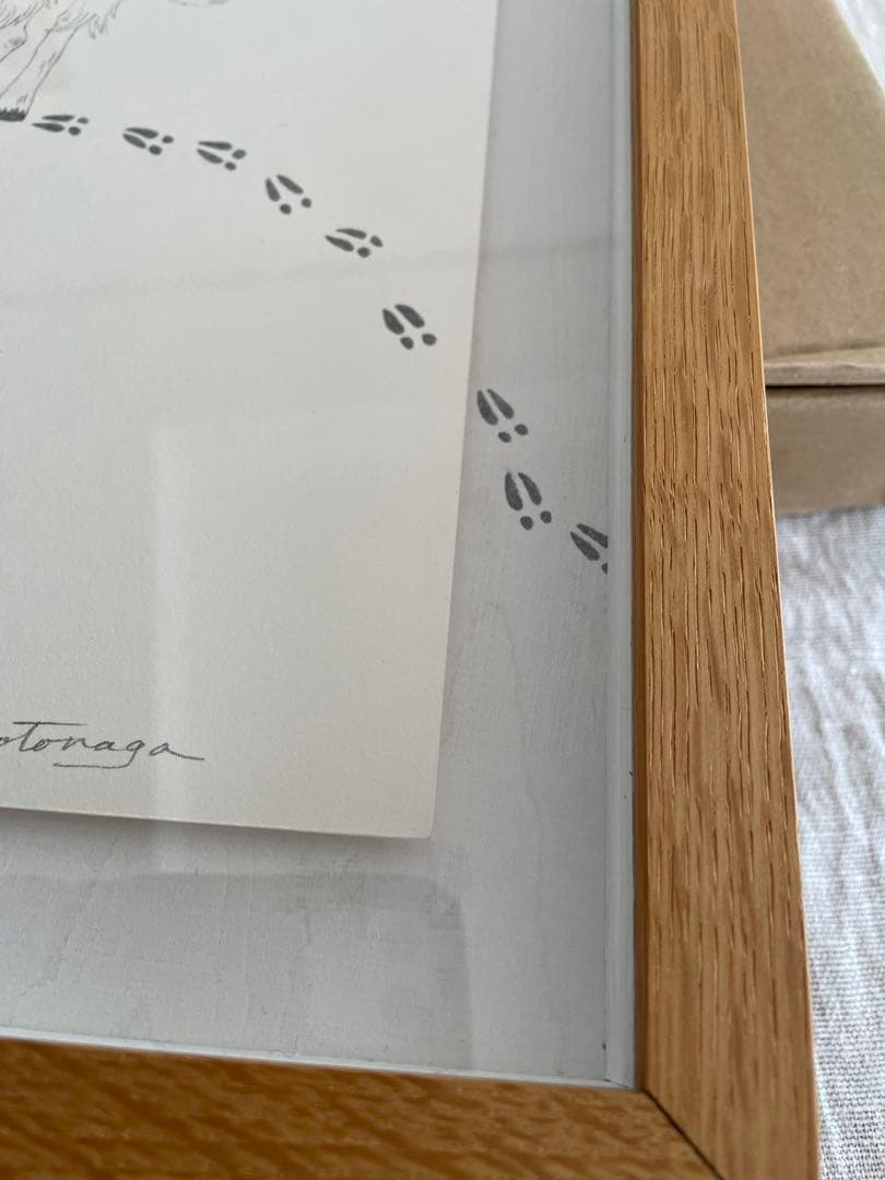 ◆原画 一点物 ミナペルホネン 元永彩子 額装作品 サイン入り