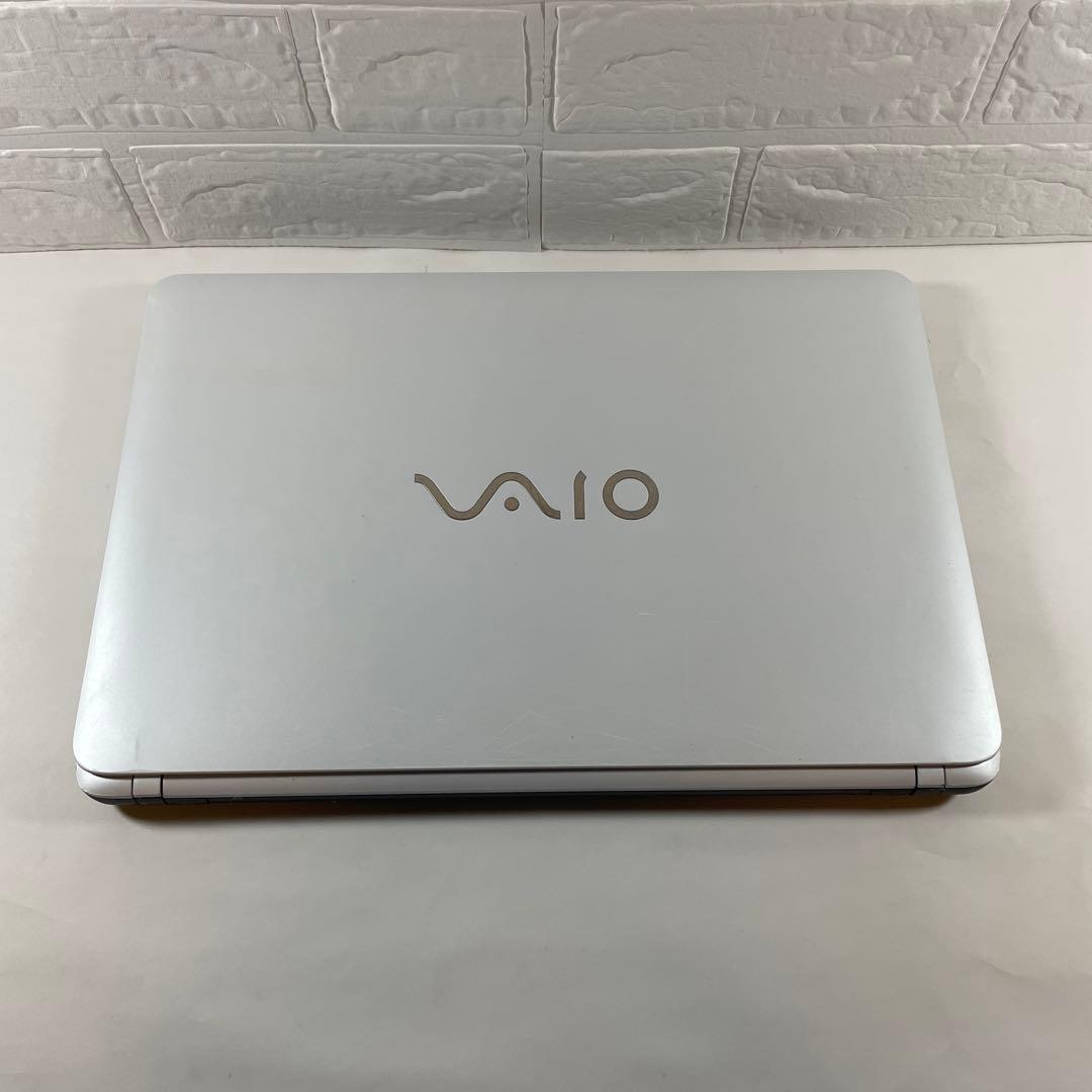 【高性能】VAIO◇SONY◇ホワイト◇新品SSD256GB&HDD◇すぐ使える