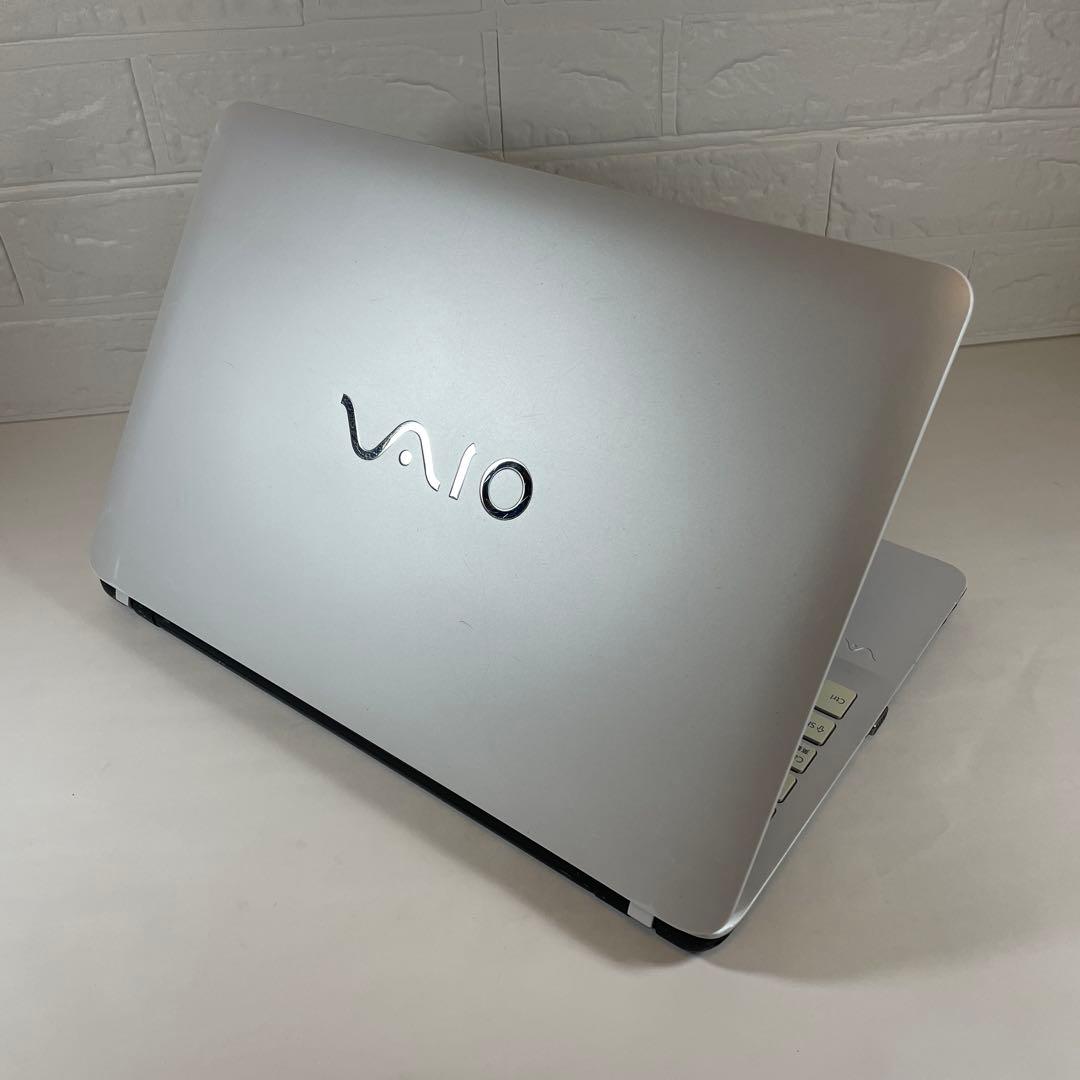 【高性能】VAIO◇SONY◇ホワイト◇新品SSD256GB&HDD◇すぐ使える