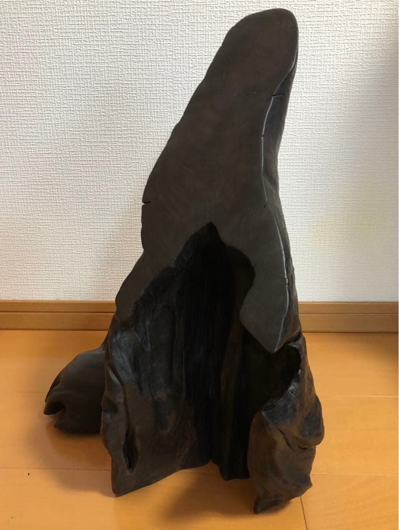 【銘木】小笠原桑 原木 磨き 希少 8.5kg 芸術品