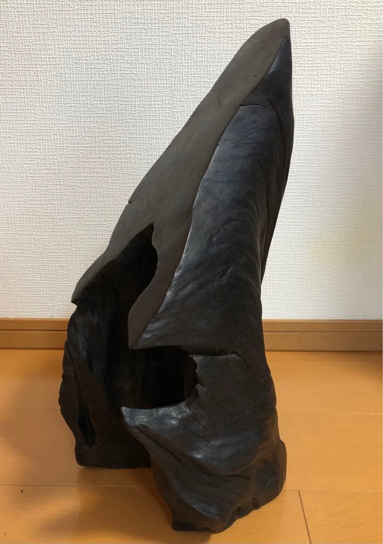【銘木】小笠原桑 原木 磨き 希少 8.5kg 芸術品