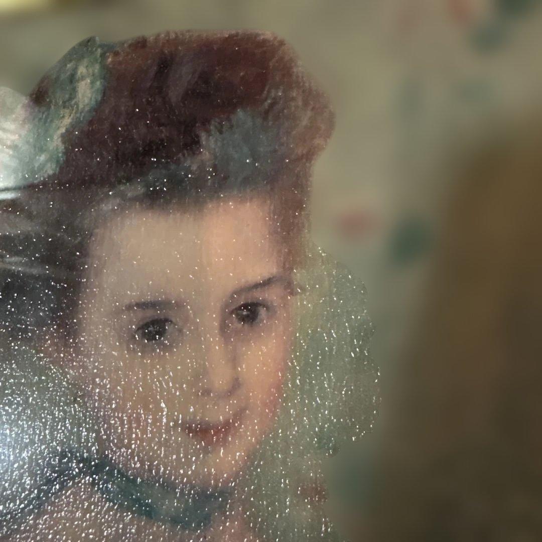 ルノワール　ジャンヌ・デュラン＝リュエル嬢　複製画