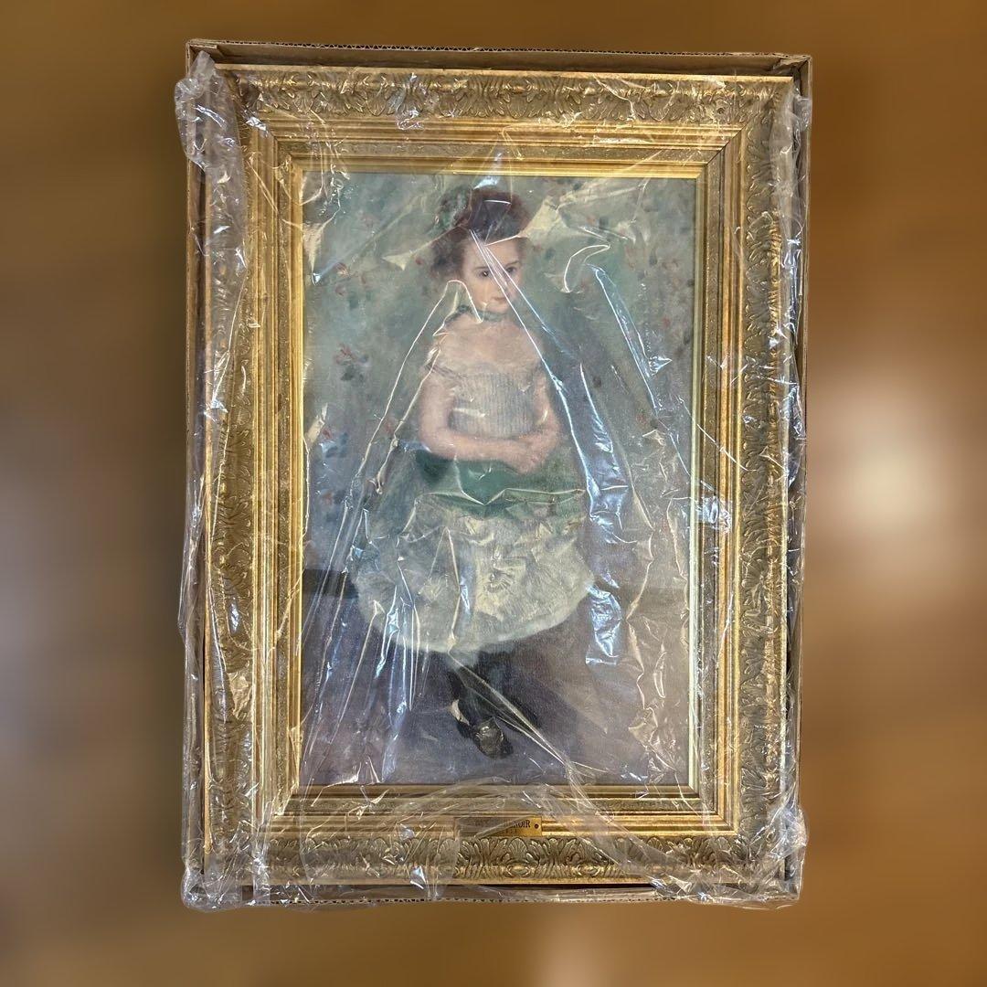 ルノワール　ジャンヌ・デュラン＝リュエル嬢　複製画