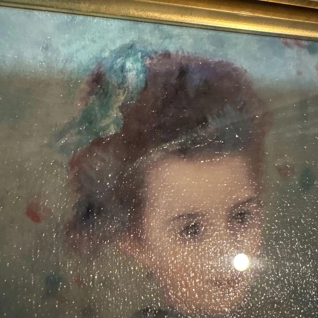 ルノワール　ジャンヌ・デュラン＝リュエル嬢　複製画