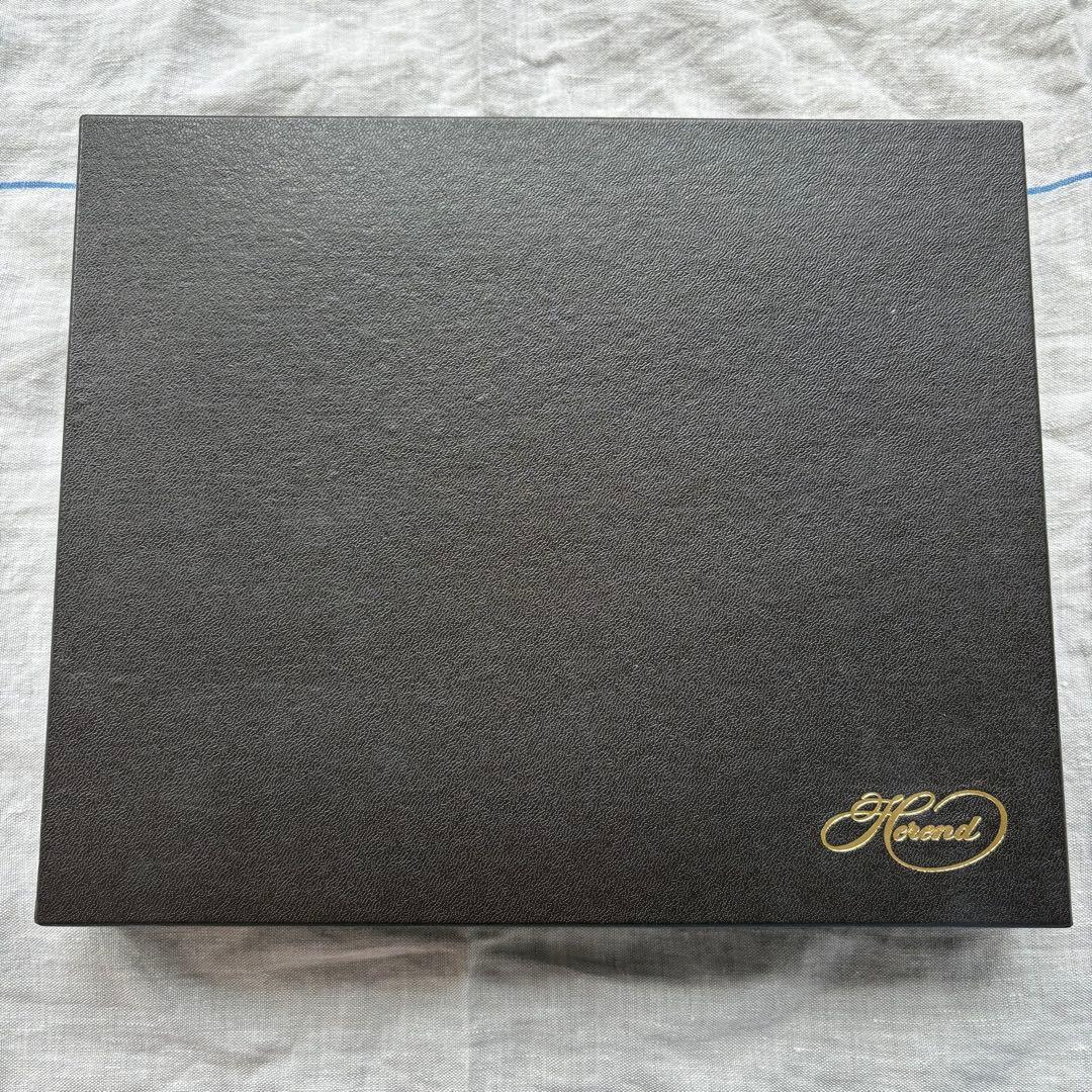《新品未使用》HERENDヘレンド　アポニーグリーンオーバルディッシュ　26cm