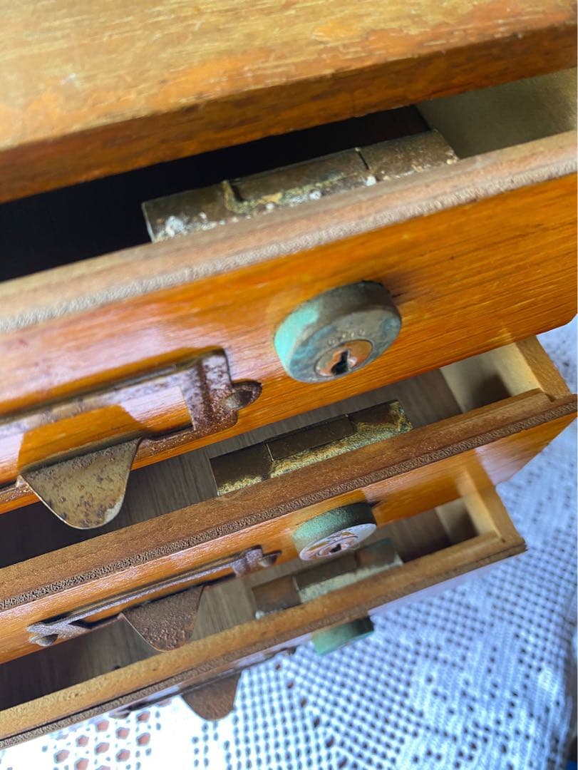 小引き出し 組木 昭和レトロ インテリア 小物入れ 当時物