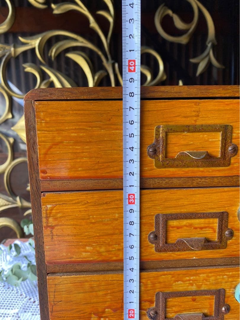 小引き出し 組木 昭和レトロ インテリア 小物入れ 当時物