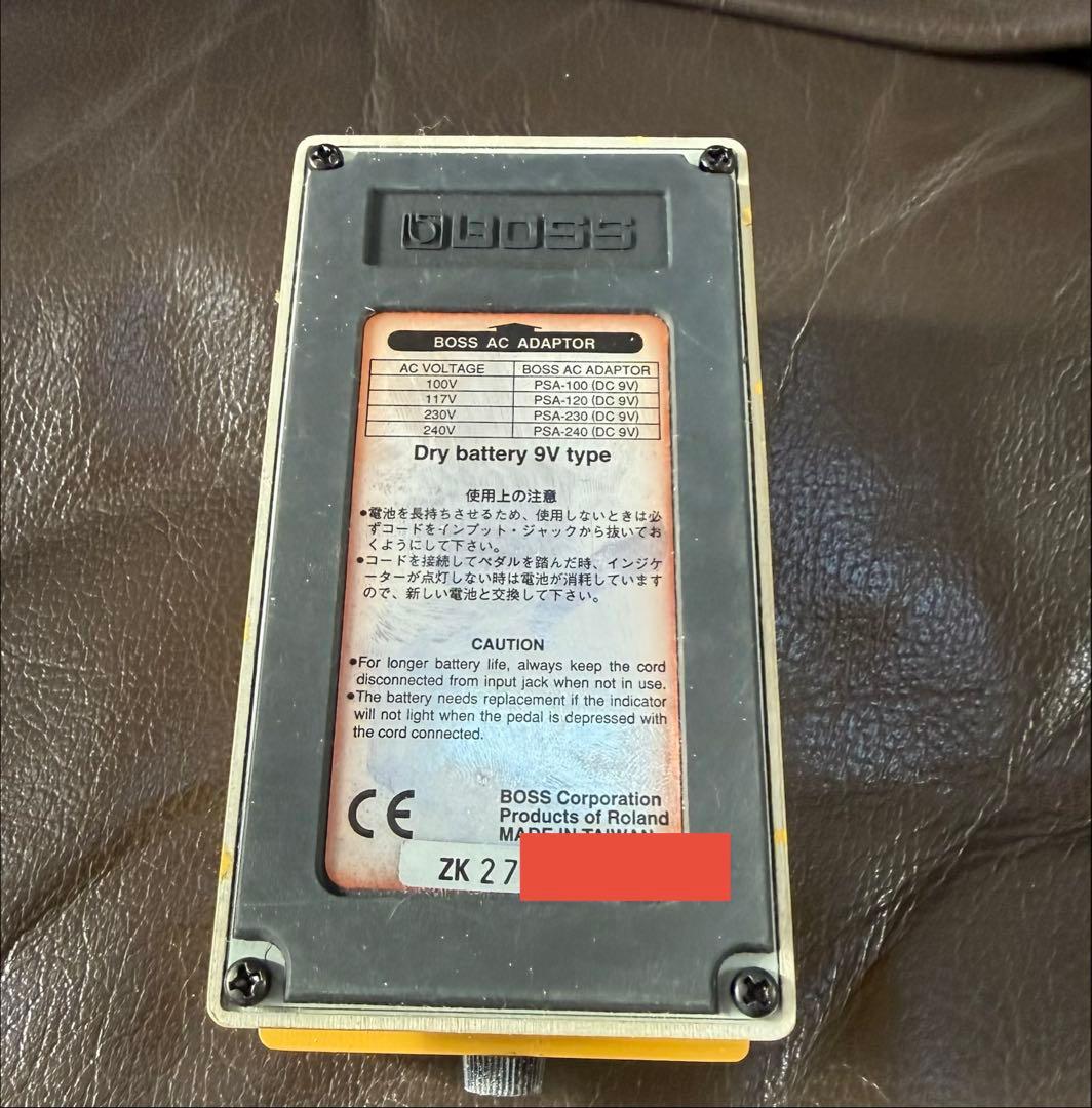 初期型・箱付き・美品 BOSS OD-3 ZKシリアル