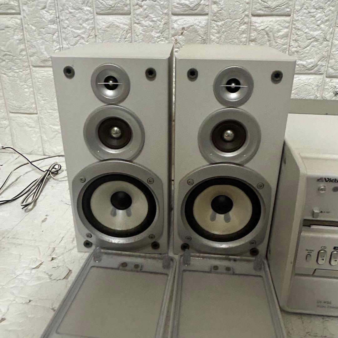 希少品！Victer CA₋UXW500 スピーカー2個 リモコン付