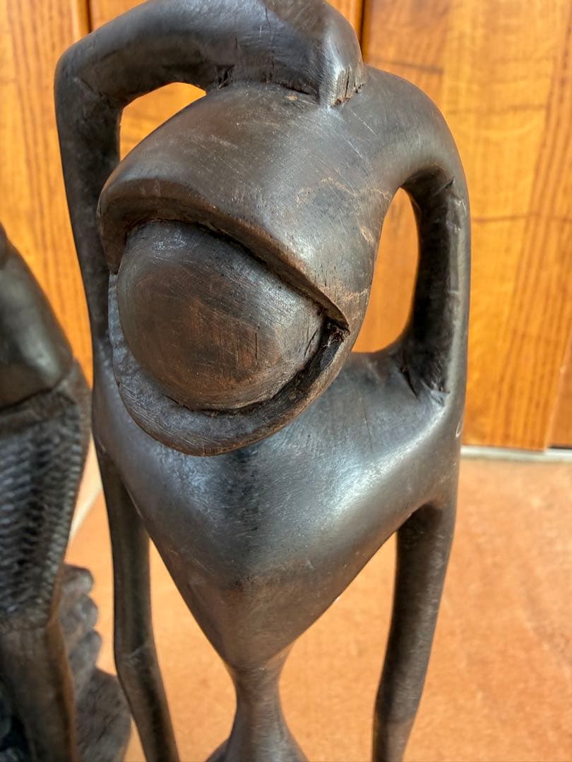 アフリカ　アート 彫刻 マコンデ彫刻　黒檀　アンティーク　雑貨　アジアン　木製品