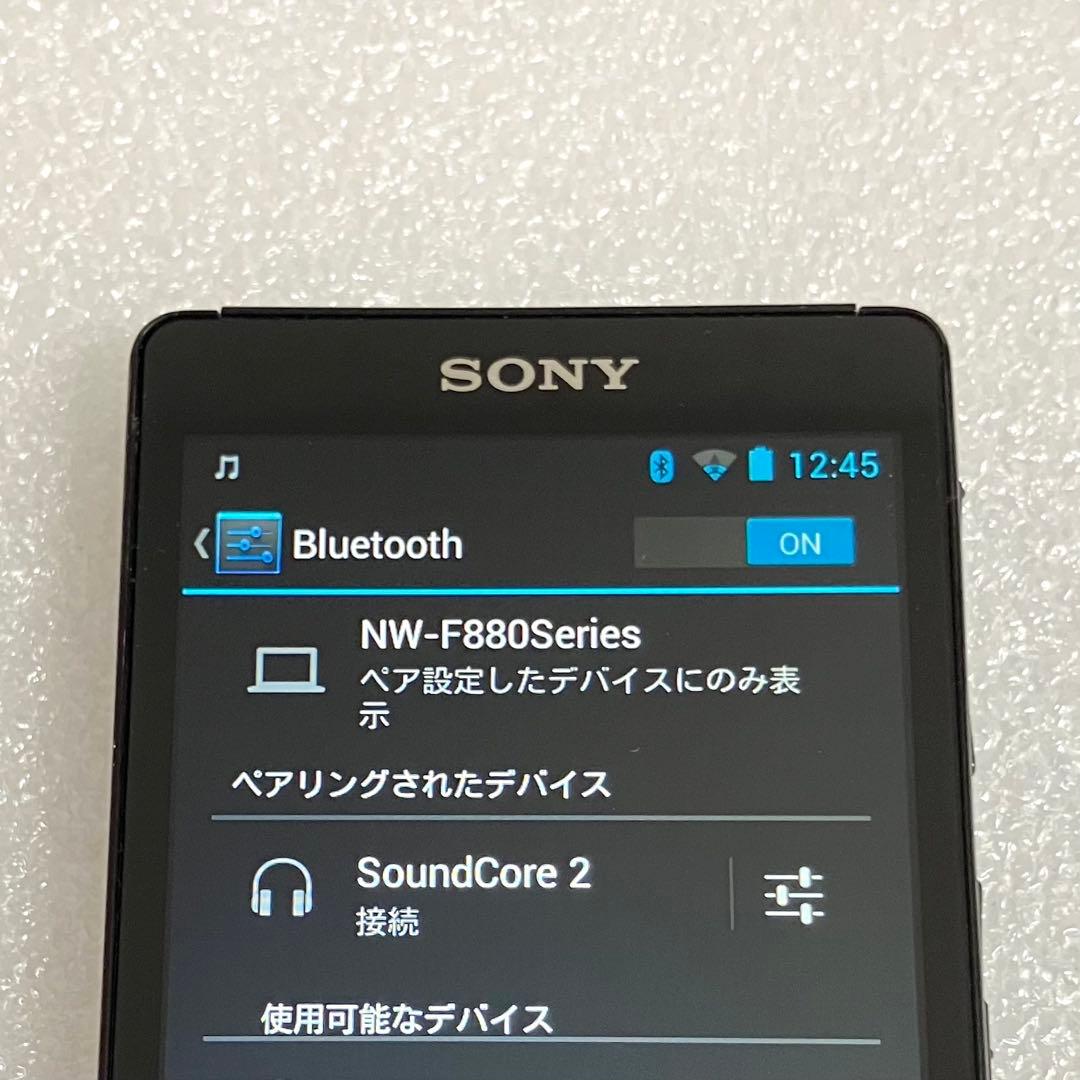 【美品　バッテリー良好】SONY ウォークマン　NW-F885 16GB くろ