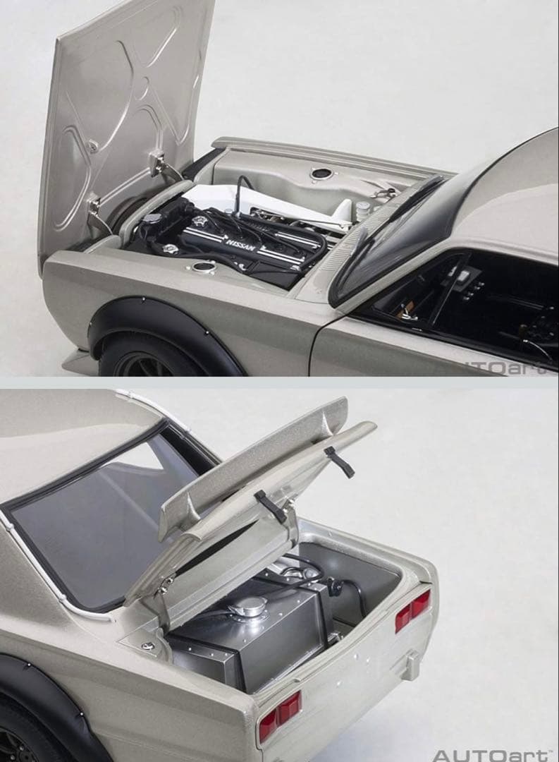 オートアート 1/18 ハコスカ レーシング　絶版品