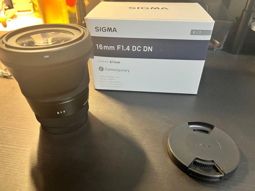 SIGMA 16mm F1.4 DC DN（富士Xマウント用）