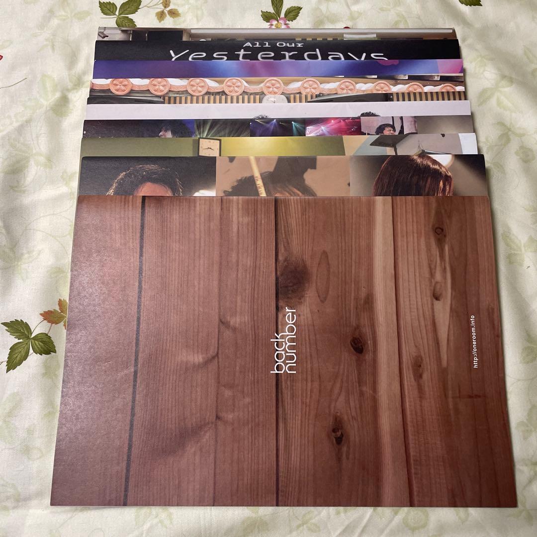 back number 会報　1-10