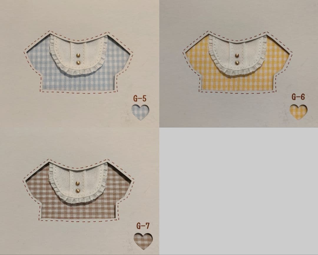 オーダー用　生地サンプルページ　柄