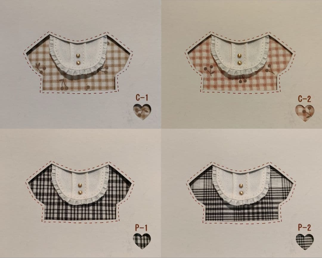 オーダー用　生地サンプルページ　柄