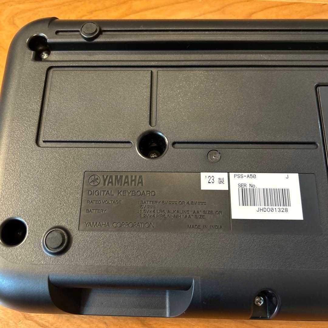 YAMAHAヤマハ電子キーボードPSS-A50 2023年製