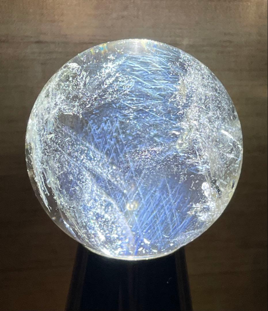 エンジェルラダー シトリン ブルーラダー スフィア パワーストーン　置物