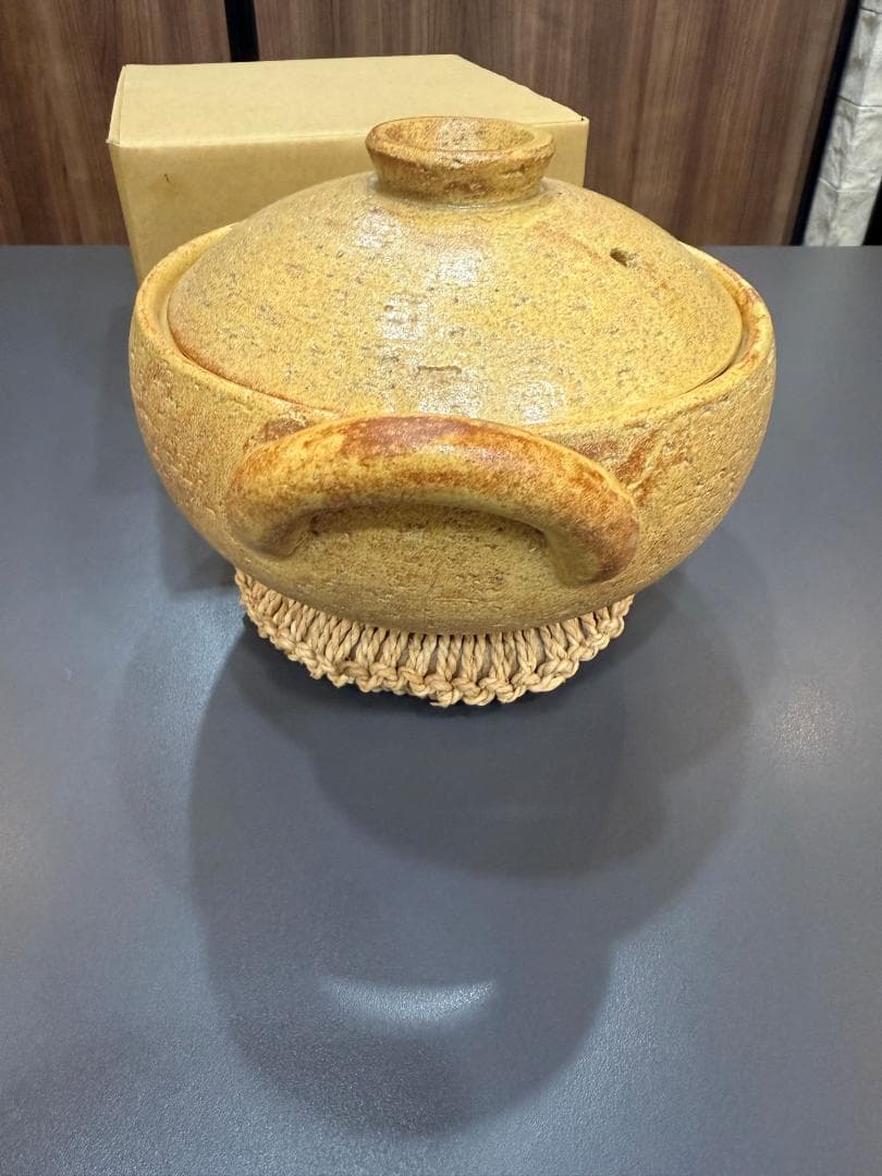 【未使用】伊賀焼 みそ汁鍋 小 CT-40