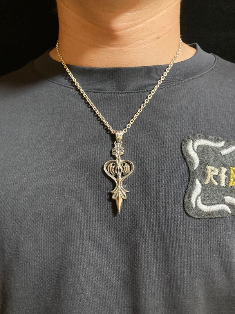 Hearting Sword Pendant チェーン付き Silver925
