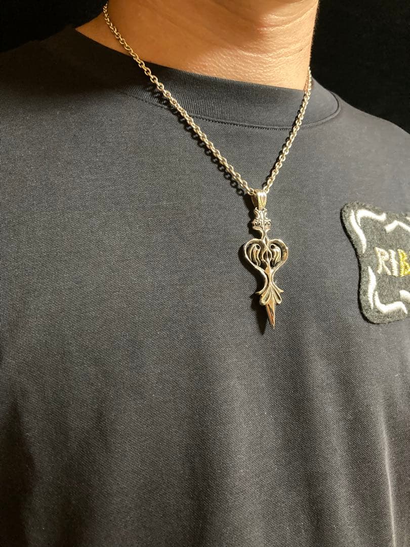 Hearting Sword Pendant チェーン付き Silver925