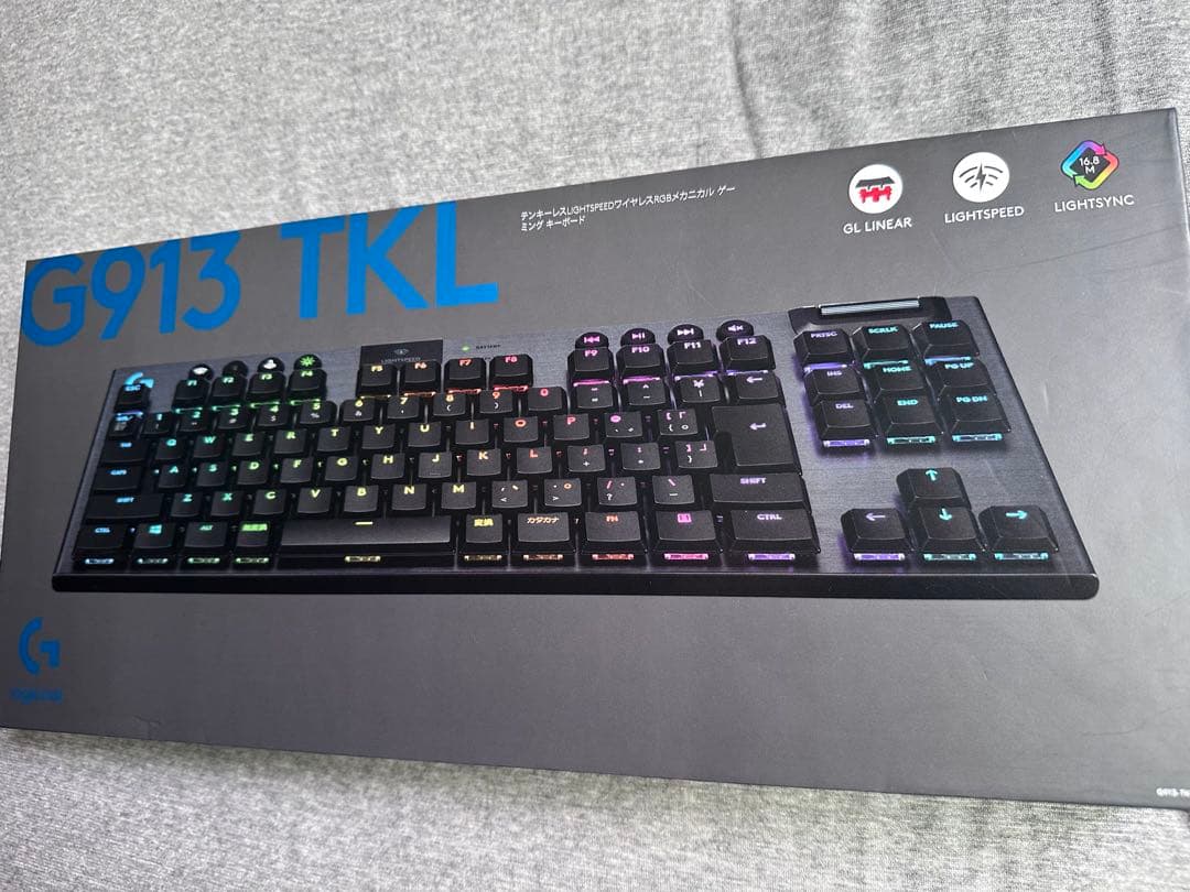 Logitech G913 TKL RGB ゲーミングキーボード