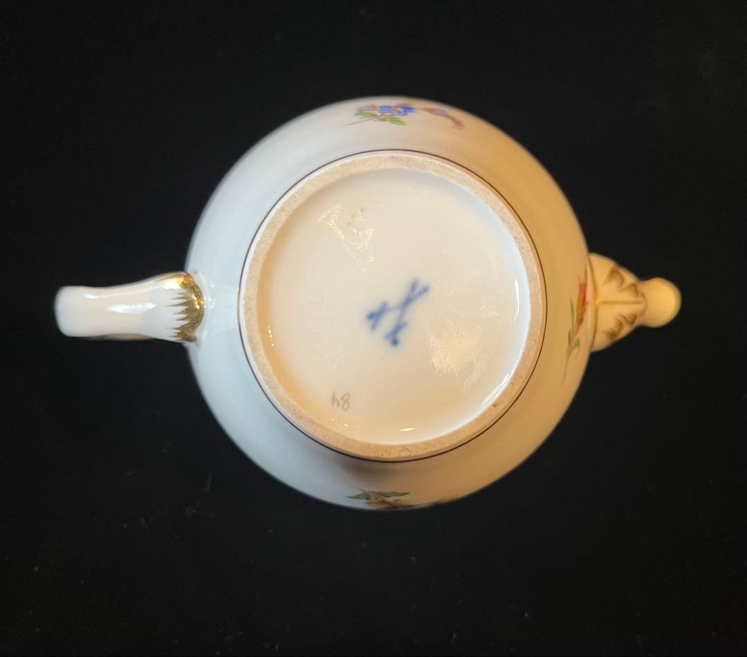 19世紀マイセン/ミルクポット/アンティーク