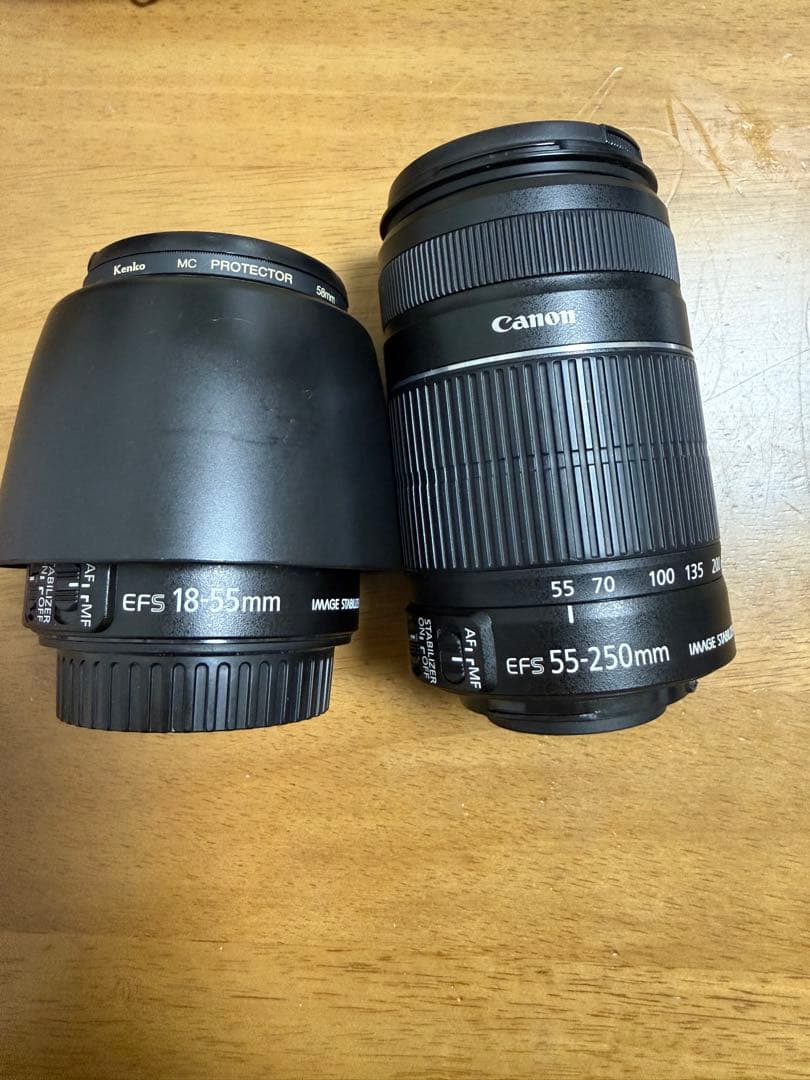 Canon EOS Kiss X5 ダブルズーム18-55mm 55-250mm