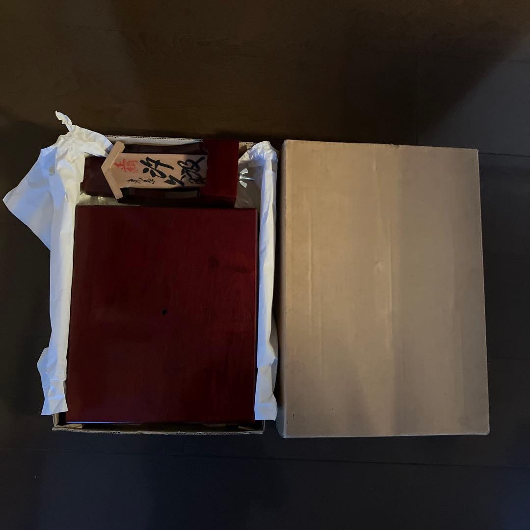 久月＊羽子板・台座あり・箱あり