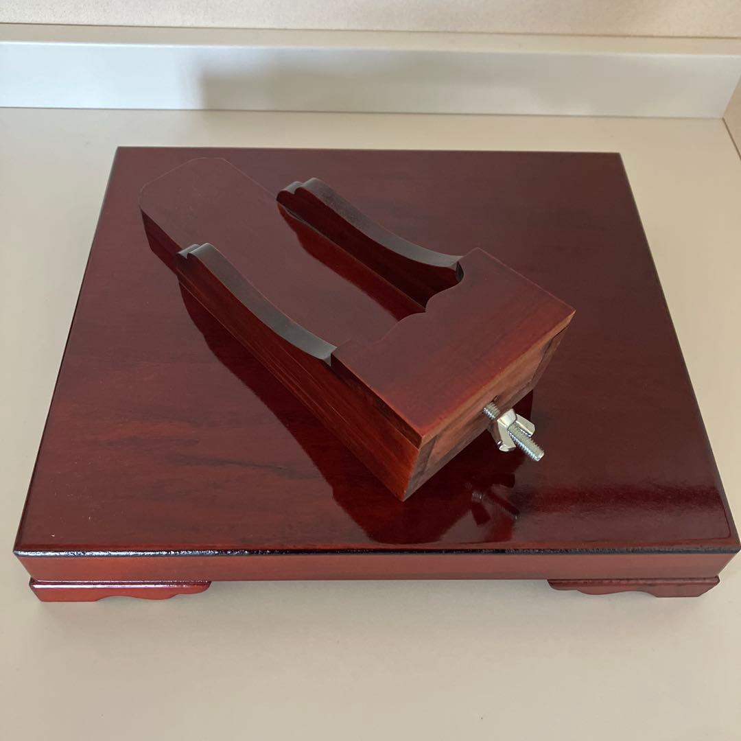 久月＊羽子板・台座あり・箱あり